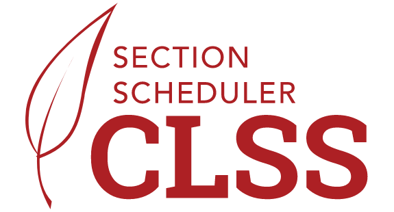 CourseLeaf Section Scheduler CLSS Leaf Logo